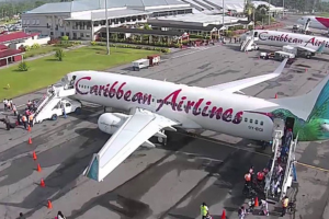 Caribbian Airlines at Cheddi Jagan International Airport (CJIA)